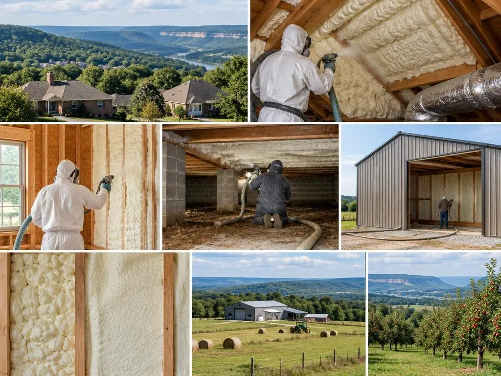 Spray Foam Insulation in Fayetteville, AR